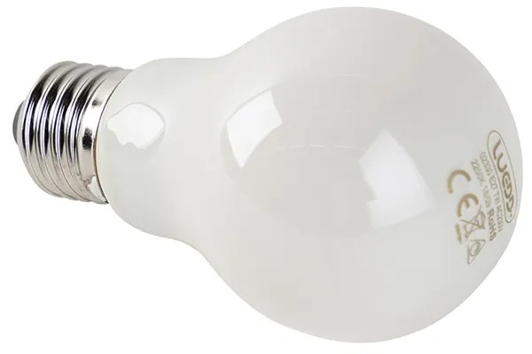 Zestaw 5 ściemnianych żarówek LED E27 z opalem 7W 806 lm 2200K