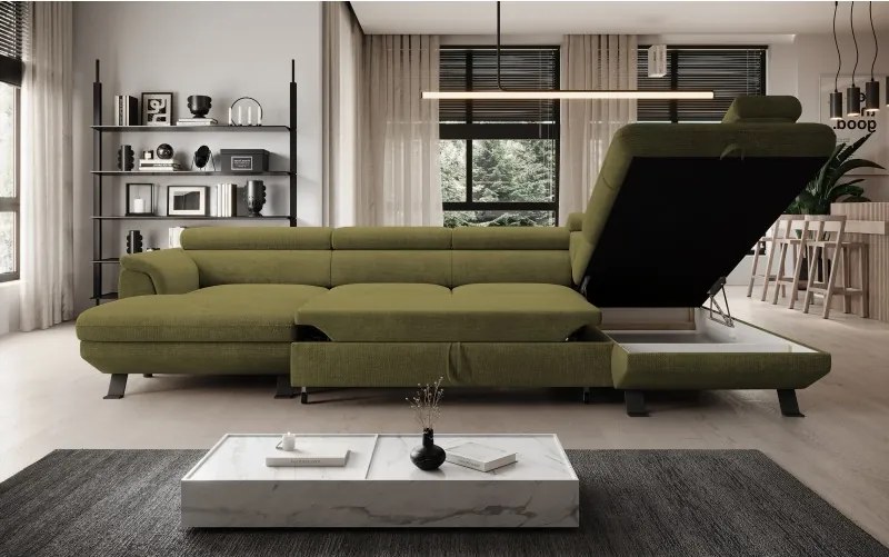 Narożnik RAVEN XL z funkcją spania WERSAL