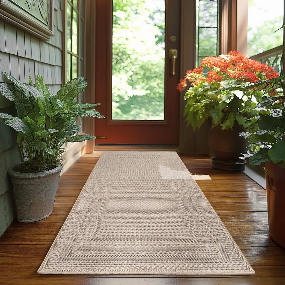 Beżowy chodnik odpowiedni na zewnątrz 80x250 cm Desert 1304 – Ayyildiz Carpets