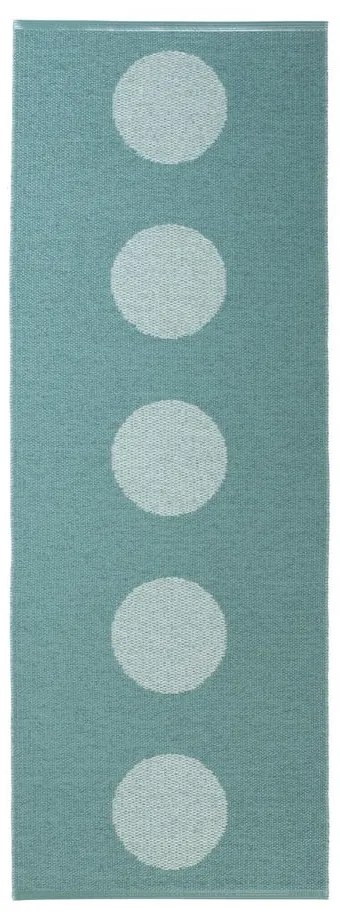 Turkusowy chodnik odpowiedni na zewnątrz 70x200 cm Vera Pop Jade – Pappelina