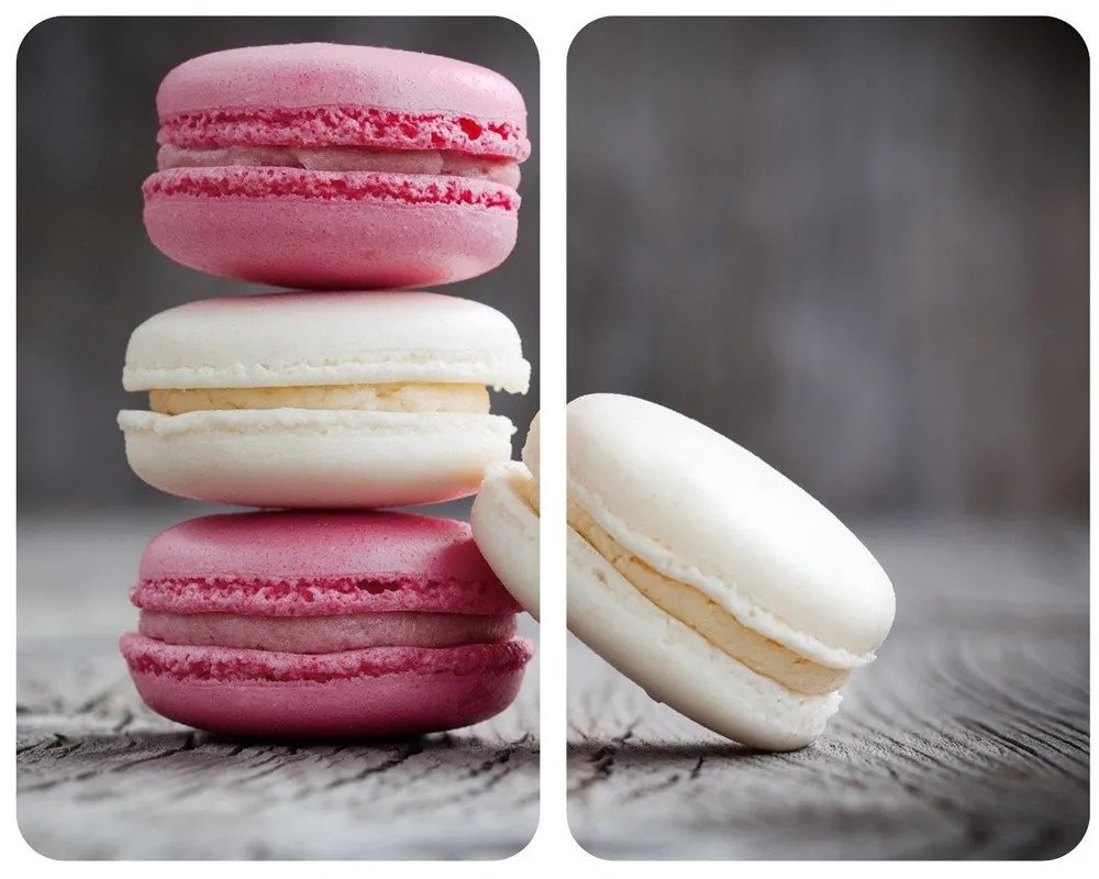 Szklane płyty ochronne MACARONS na kuchenkę – 2 sztuki, WENKO