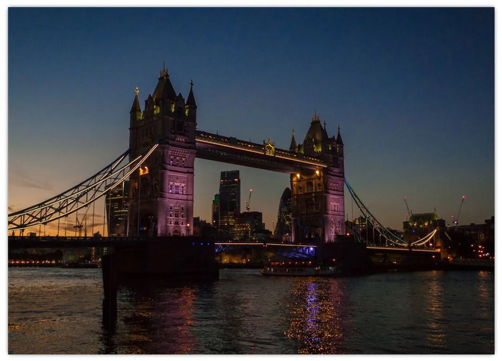 Obraz na szkle - Tower bridge (70x50 cm)