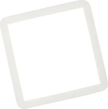 Lampa sufitowa biała 30 cm z LED 3-stopniowy ściemniacz IP44 - Steve