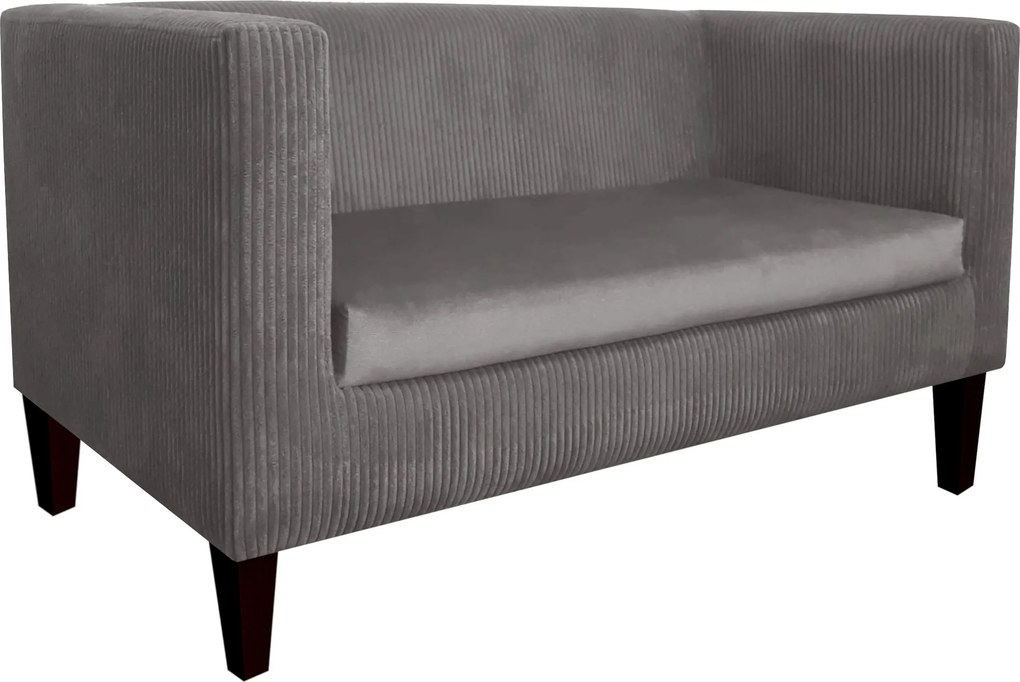 Sofa Monaco : Kolor nogi - Venge, Kolor tkaniny - Kronos22/Poso22, Typ tkaniny - Kronos/Poso, Wysokość nogi - 15 cm