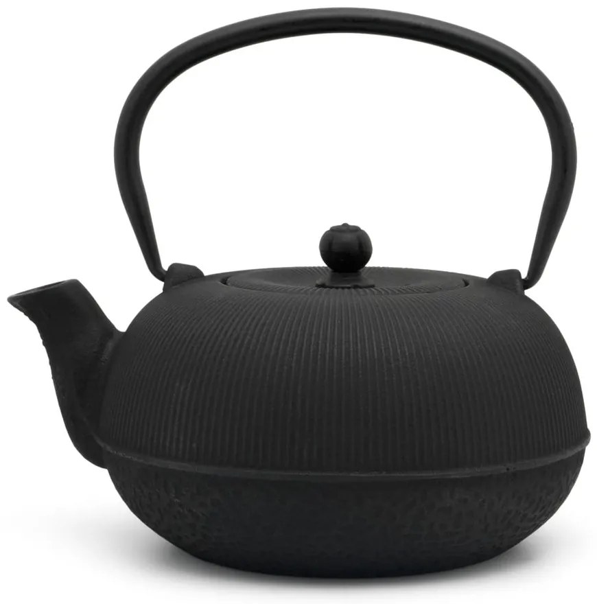 Czarny porcelanowo-żeliwny serwis do herbaty Sichuan – Bredemeijer