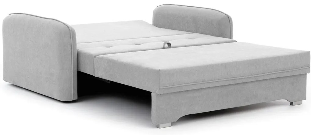 Sofa rozkładana z funkcją spania LAINE jasnoszara ELTAP