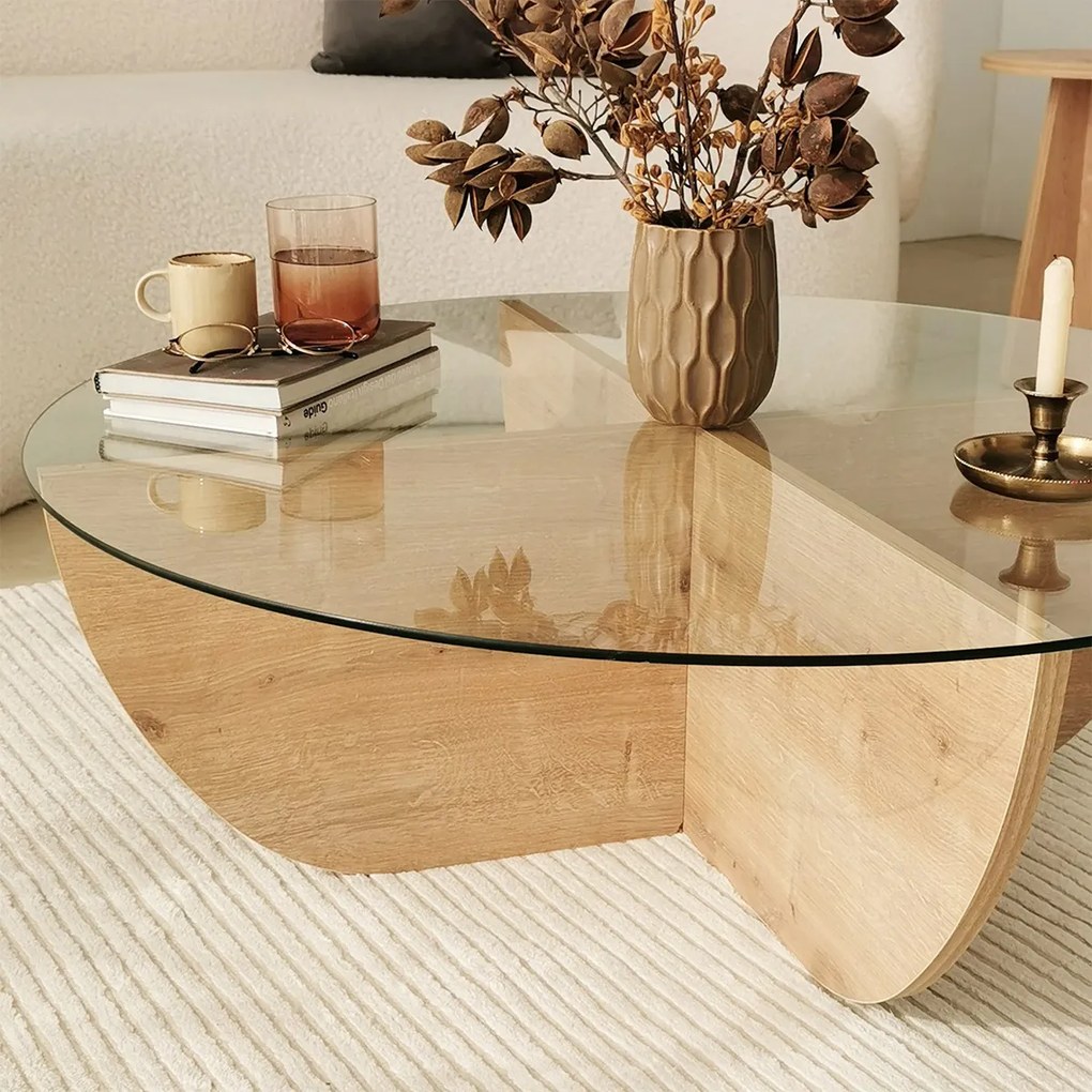 Stolik kawowy Lily Sapphire Oak