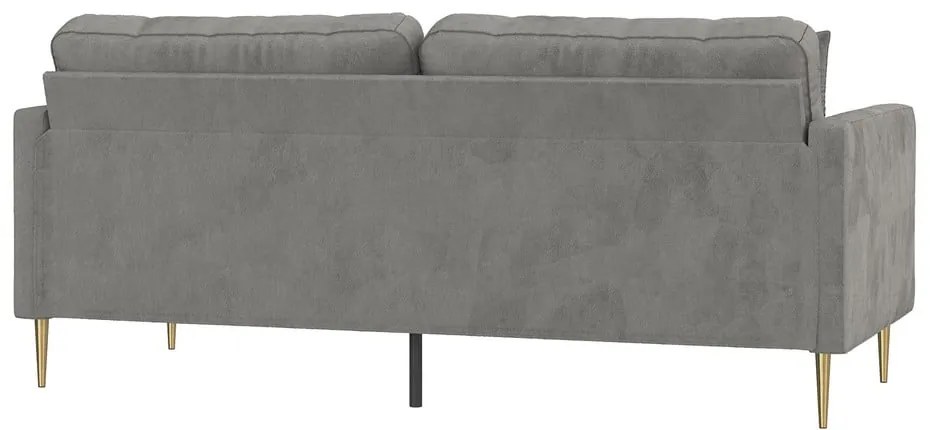 Szara sofa 184 cm Highland – CosmoLiving by Cosmopolitan