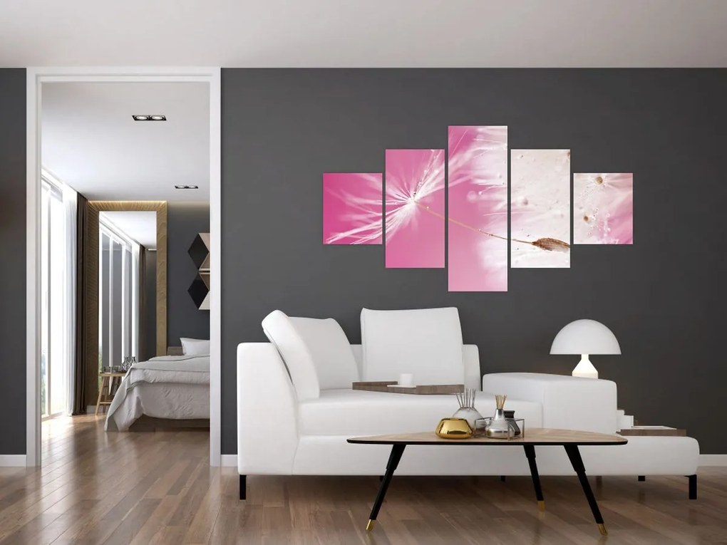 Obraz - Makro kwiat (125x70 cm)
