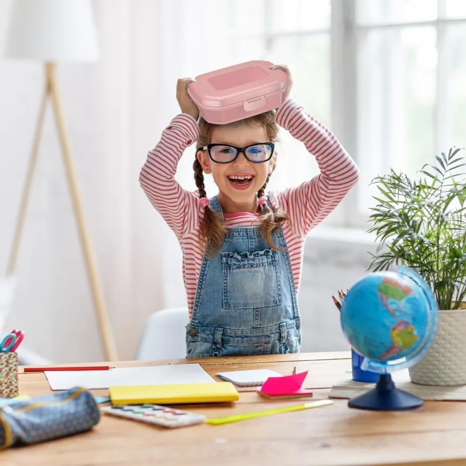 Westmark Pojemnik na przekąski MAXI, 935 ml, różowy, L