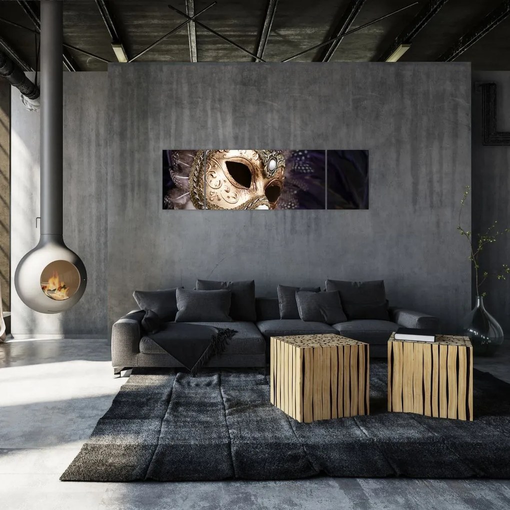Obraz rzeźby z drapakiem (170x50 cm)