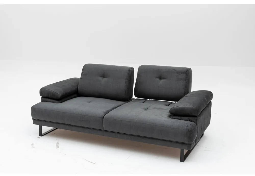 Ciemnoszara sofa 199 cm Mustang – Balcab Home