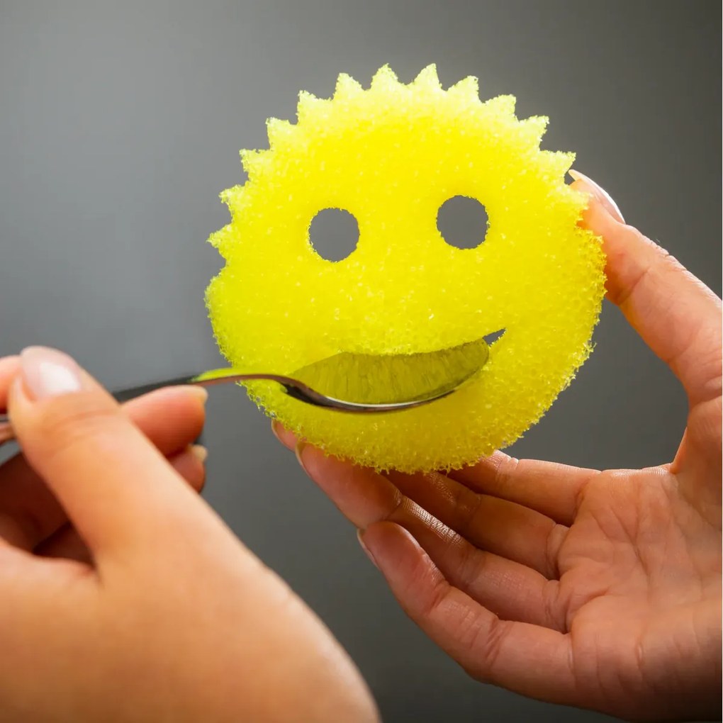 Gąbka Scrub Daddy Fresh Lemon, żółta