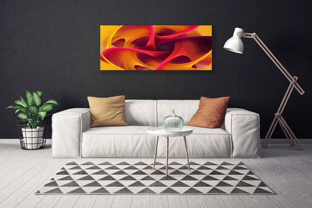 Zdjęcie na płótnie Dynamiczna Struktura Linii