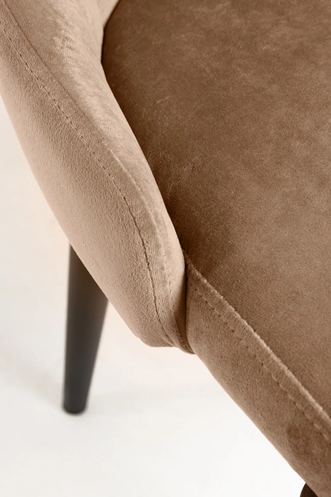 Zestaw 4 Krzese Kan Aksamitne