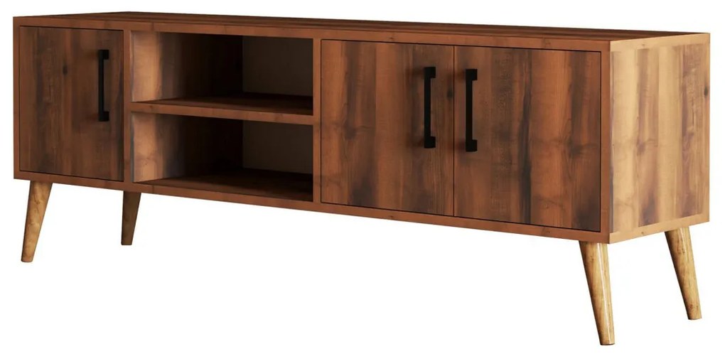 Stolik TV Exxen Walnut