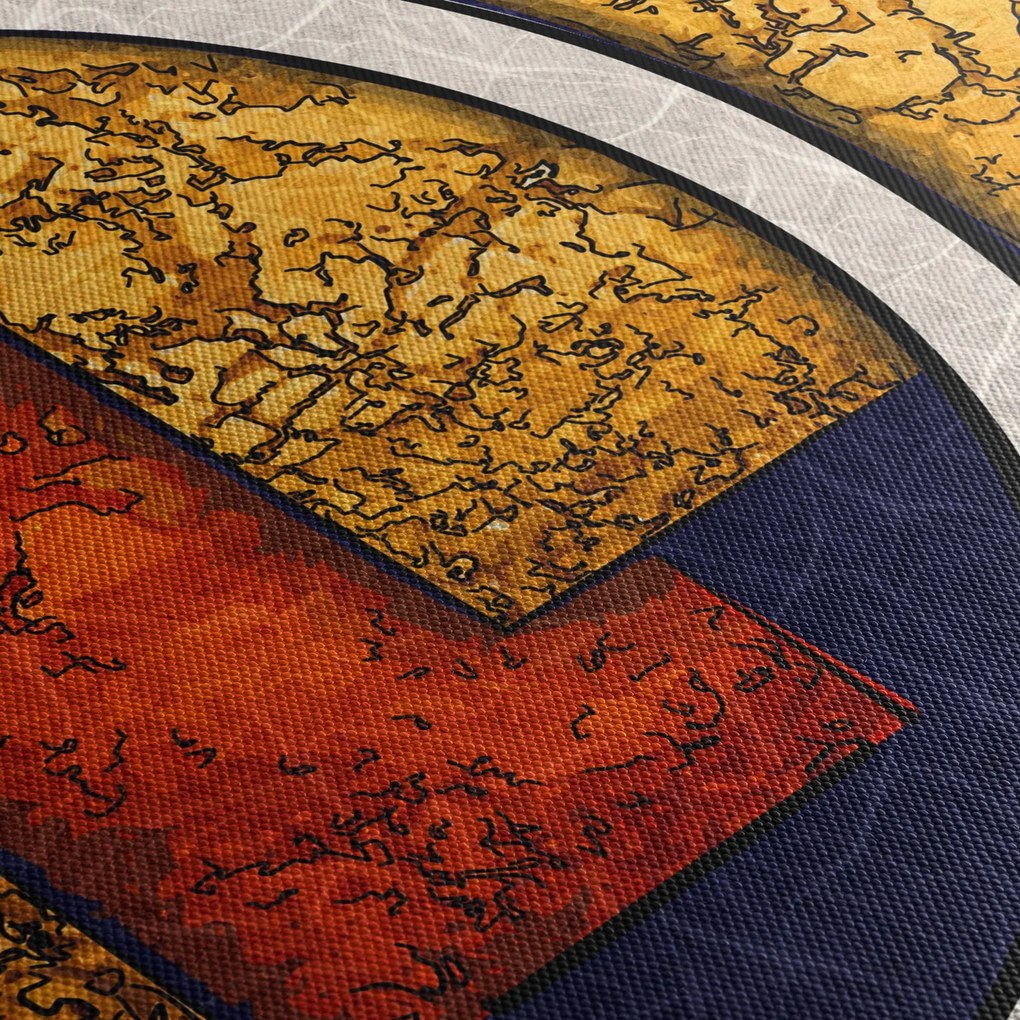 Obraz abstrakcji (170x50 cm)