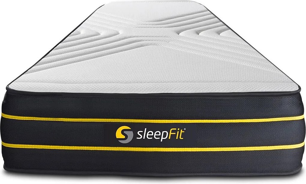 Materac ULTRA 90x210cm, Grubosc : 26 cm, Pianka z pamiecia ksztaltu i mikro sprezyny kieszeniowe, Zrównowazony, 7 strefy komfortu