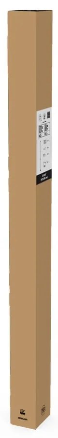 Stalowy regulowany karnisz w kolorze matowego złota 107 - 305 cm Flute – Umbra