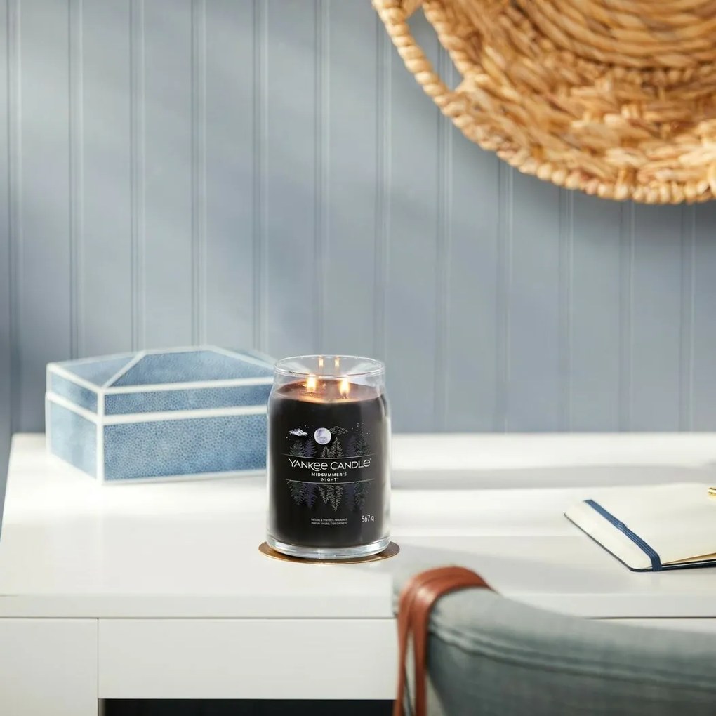 Yankee Candle Duża świeca zapachowa SignatureMidsummer’s Night, 567 g, L