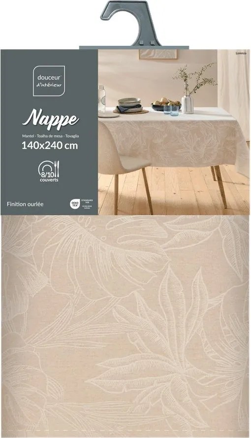 Obrus odpowiedni do prania 140x240 cm Lorenza – douceur d'intérieur
