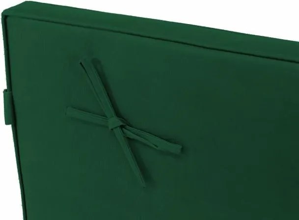 Zestaw 2 poduszek na leżak  - ciemnozielony