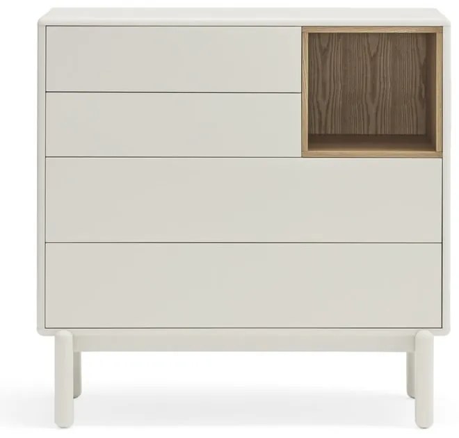 Kremowa komoda 90x90x40 cm Corvo – Teulat