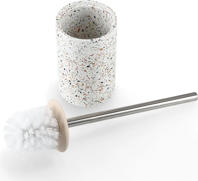 Szczotka WC z cementowym pojemnikiem TERRAZZO, Ø 10,3 cm