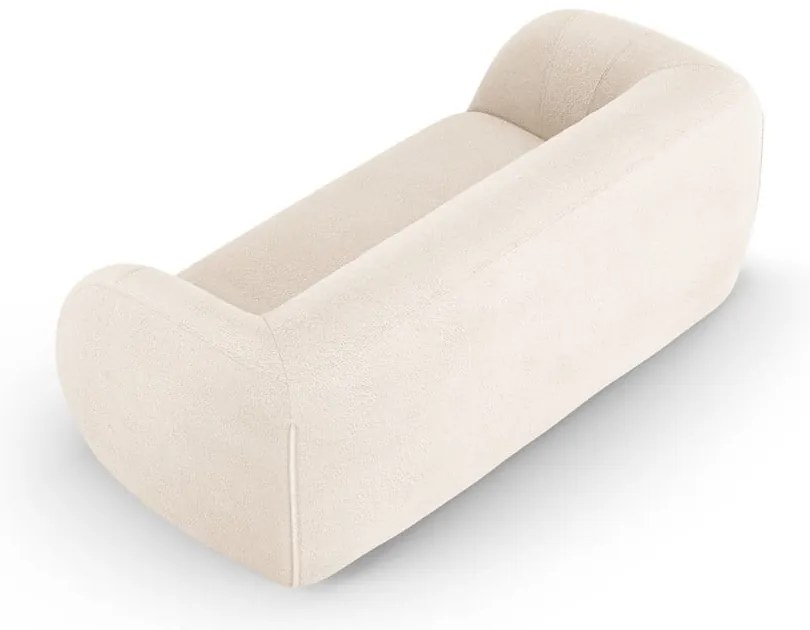 Kremowa sofa z materiału bouclé 210 cm Essen – Cosmopolitan Design