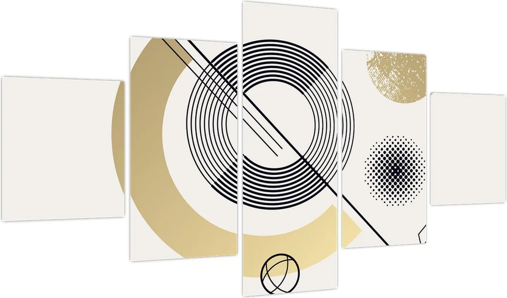 Obraz - Kształty geometryczne N⁰2 (125x70 cm)