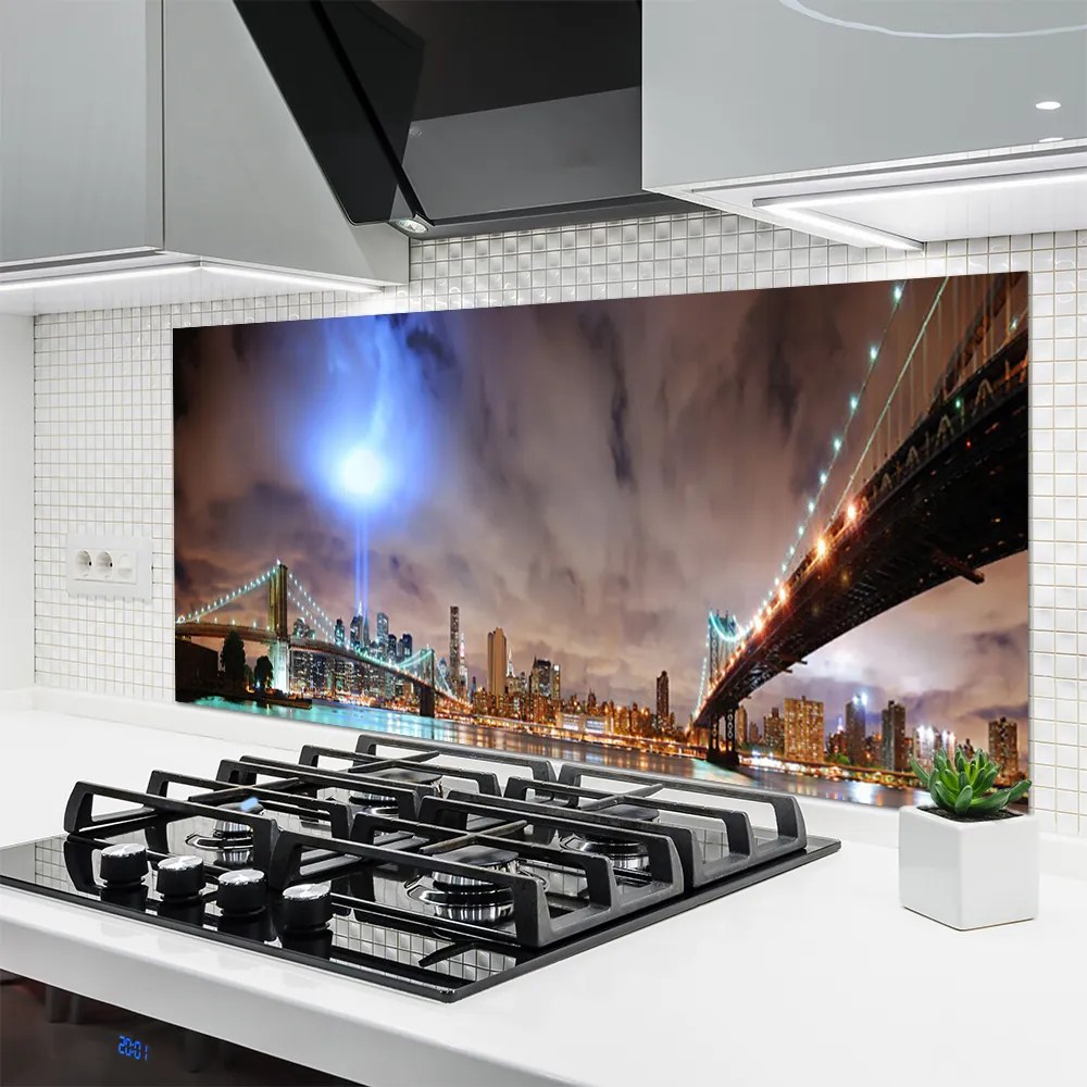 Panel Kuchenny Stalowy Most O Poranku