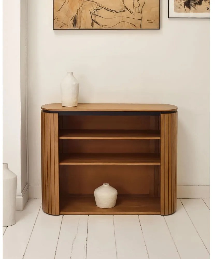 Regał z drewna mango w naturalnym kolorze 120x90 cm Licia − Kave Home