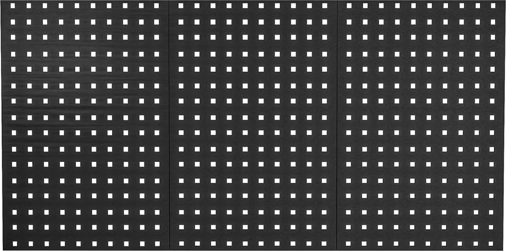 Ścienna tablica narzędziowa Paula All Black 120x1x60 cm czarna