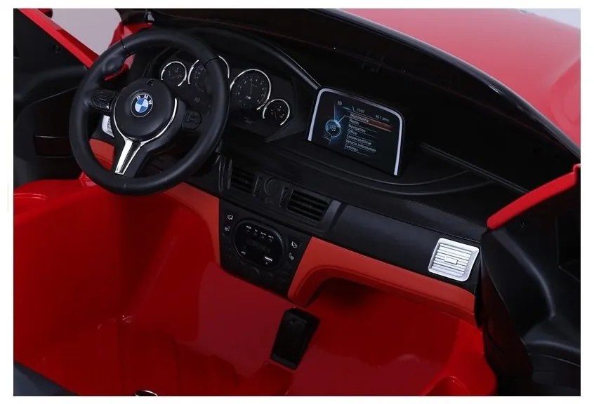 Auto na akumulator nowe bmw x6m czerwone
