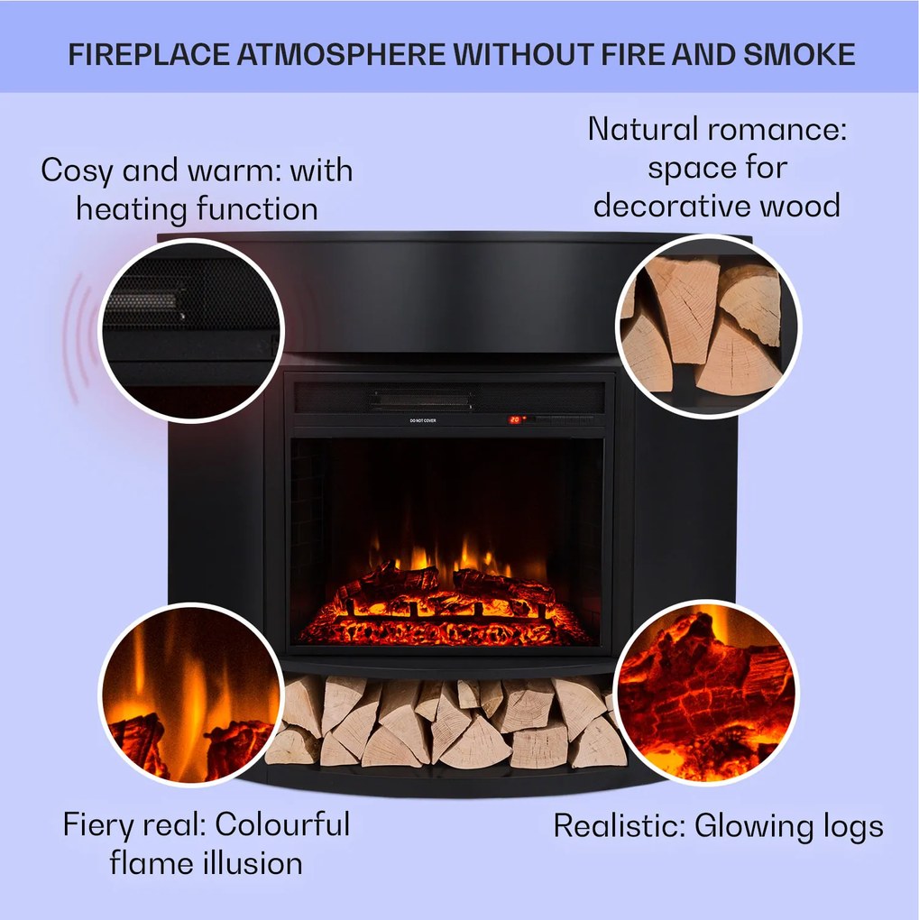 Klarstein Loloru Kominek elektryczny