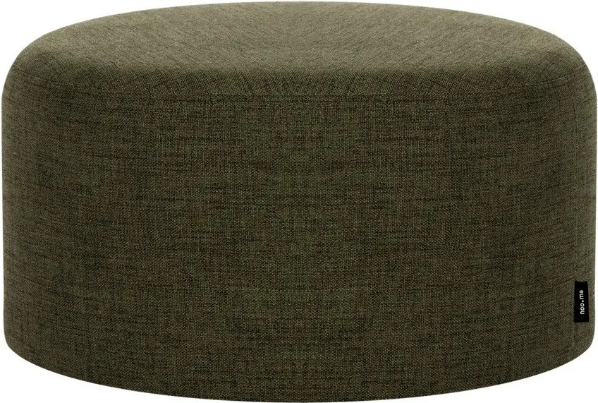 Puf w kolorze khaki Folk – noo.ma