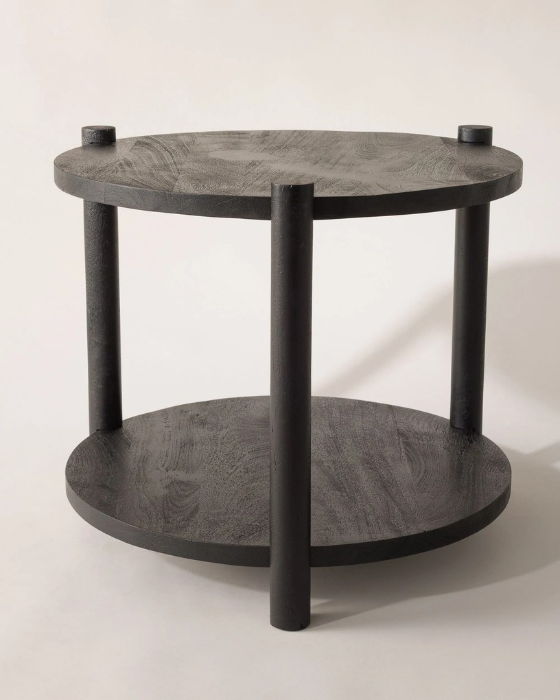 Stolik pomocniczy Svartifoss Mork 60×60×50 cm