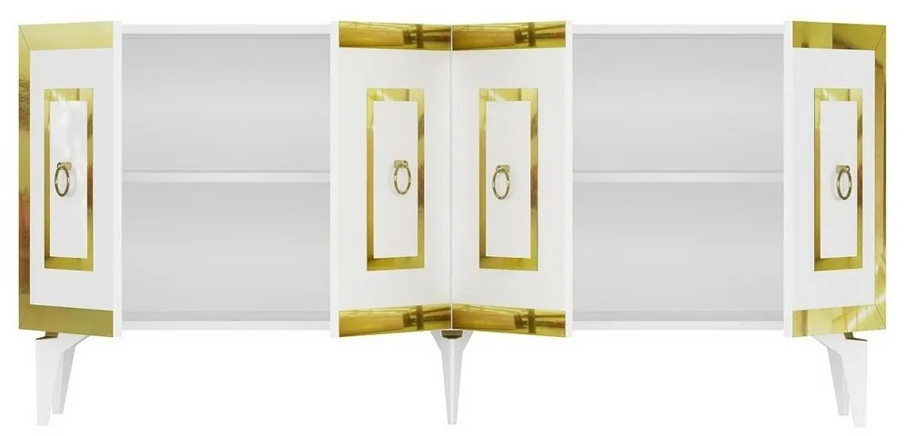 Szafka Karya White and Gold