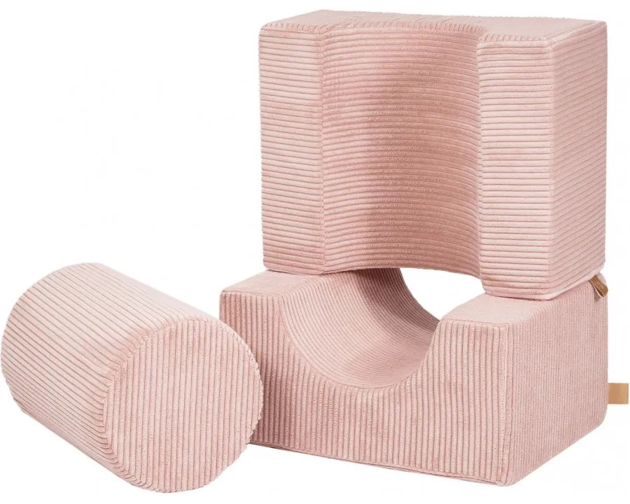 Aesthetic shape set 3-elementowy, pudrowy róż - meowbaby®