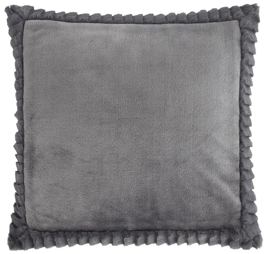 Poduszka dekoracyjna 55x55 cm Velvet and Faux Fur – Catherine Lansfield