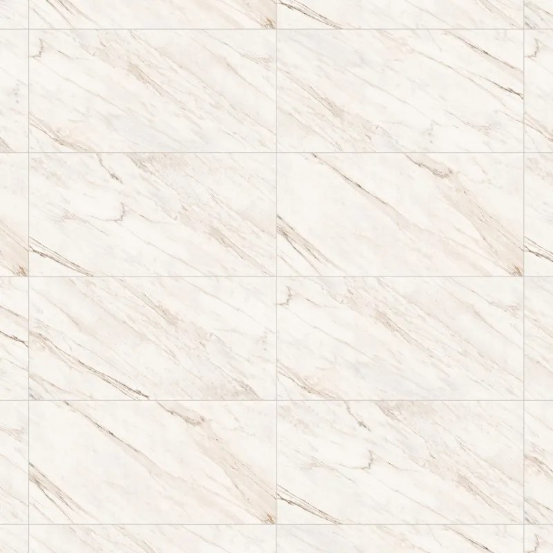 Mexen Angelo White gres szkliwiony rekt. G1, płytka podłogowo-ścienna 120 x 60 cm, połysk - TL156-120-060-00