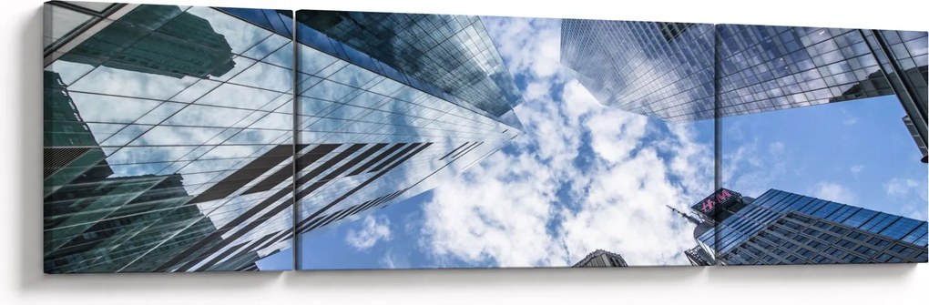 Obraz drapaczy chmur (170x50 cm)