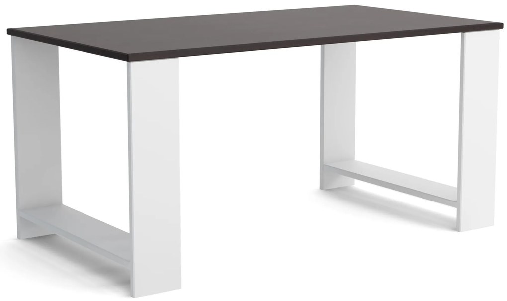 Stolik kawowy Ława Stół 90 cm MORI Biały/Wenge