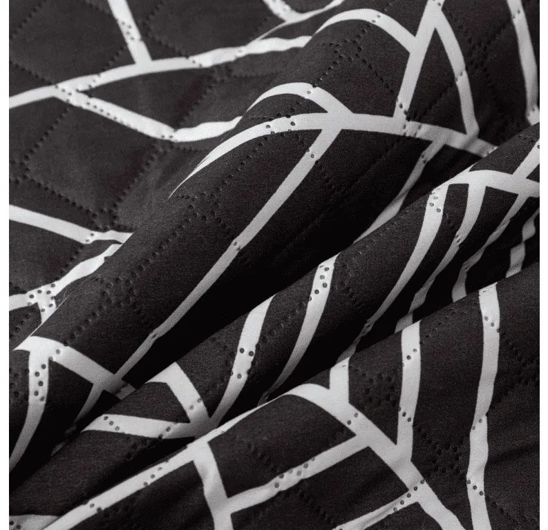 Narzuta na łóżko CHARCO, szary Rozmiar: 220 x 240 cm