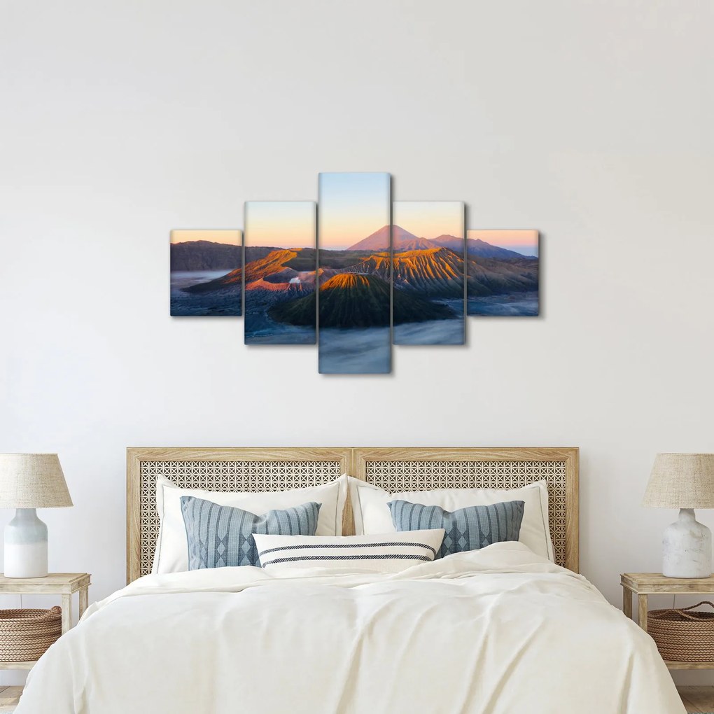 Obraz góry Bromo w Indonezji (125x70 cm)