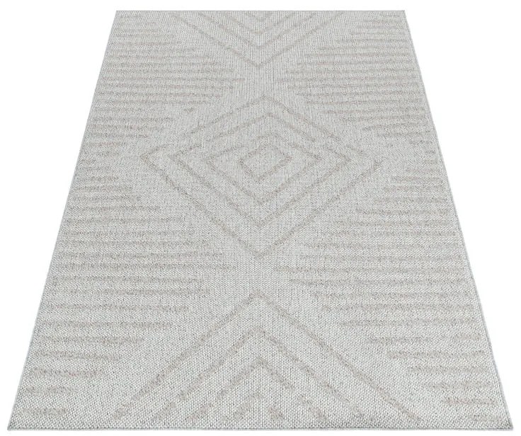 Dywan zewnętrzny Aruba Romby kremowe 240 cm x 340 cm
