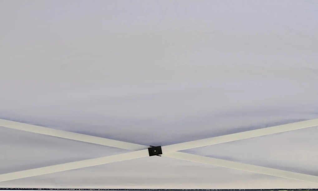 Outsunny Pawilon, 2,95 x 2,95 m Składany Pawilon Ogrodowy, Namiot Imprezowy, UV Schutz, Stal+Tkanina Oxford, Niebieski