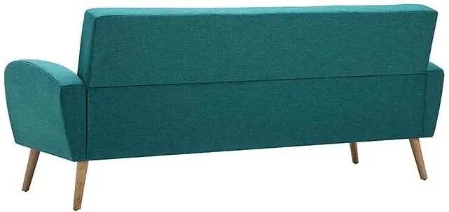 Trzyosobowa sofa pikowana zielona - Umberro 3Q