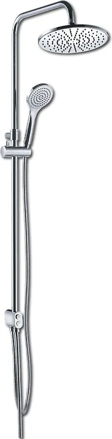 Essesmart kolumna prysznicowa bez baterii mieszającej chromowana - Essebagno