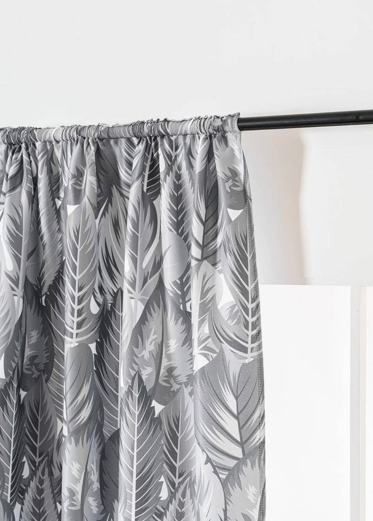 Zasłony designerskie PERUN 140x270 cm (2 szt.), wzorzyste